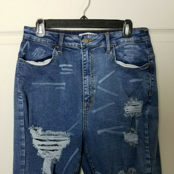 The MAP Jeans Fashion Nova Skinny High Rise 1X - Picture 2 of 7